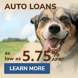 Auto Loans as low as 4.25% APR*. Learn More